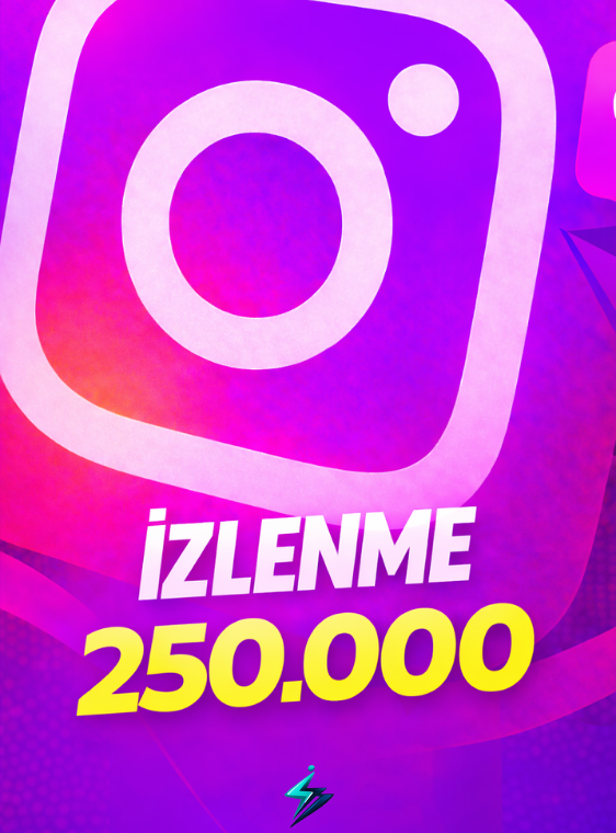 Instagram 250.000 İzlenme