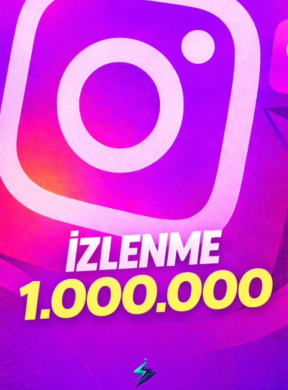 Instagram 1.000.000 İzlenme
