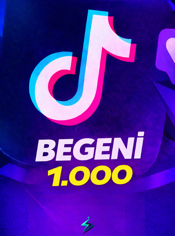TikTok 1.000 Beğeni