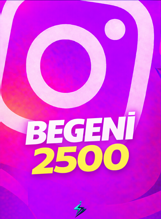 Instagram 2.500 Beğeni