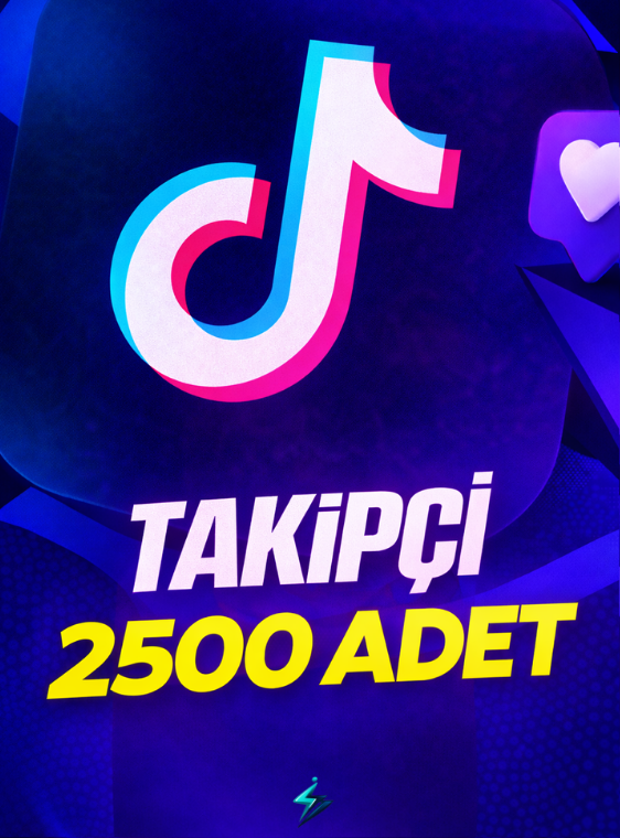 TikTok 2.500 Takipçi