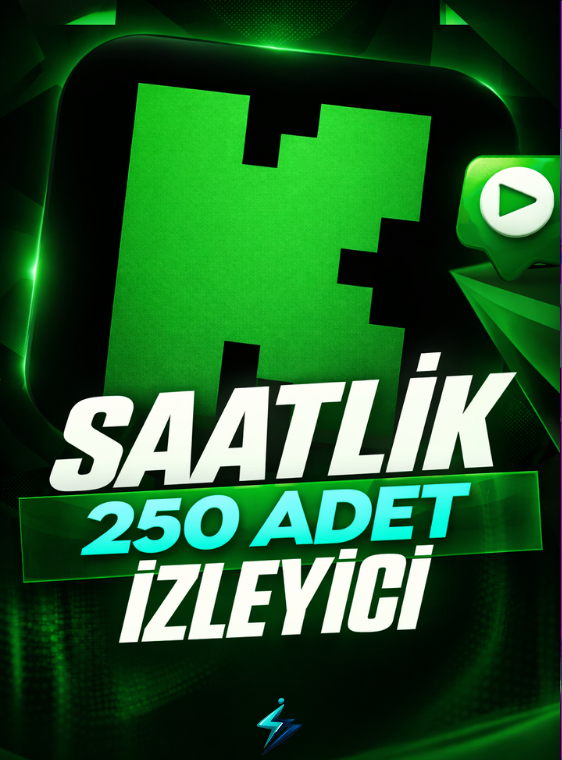 Kick 250 İzleyici 1 Saat