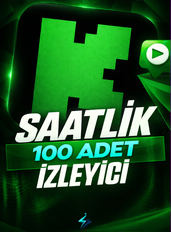 Kick 100 İzleyici 1 Saat
