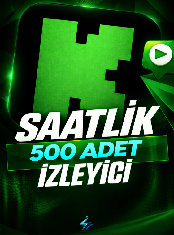 Kick 500 İzleyici 1 Saat