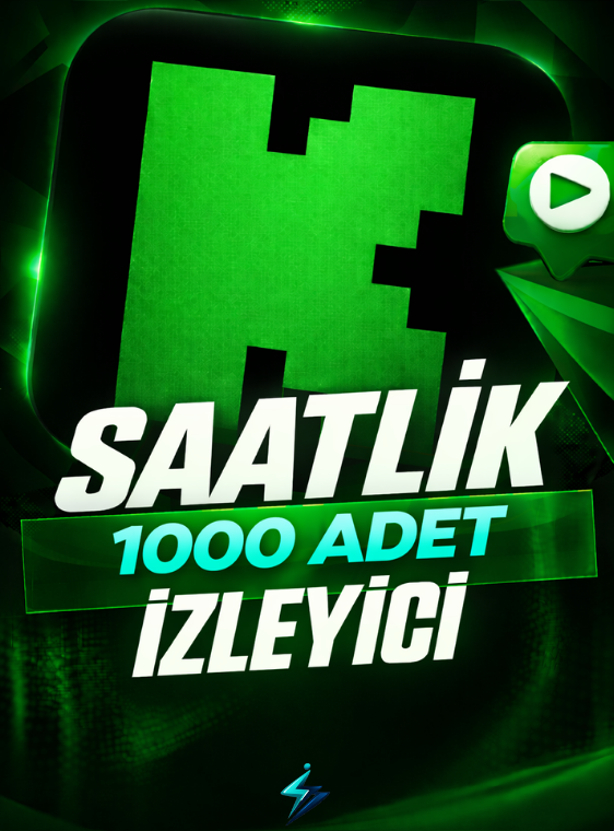 Kick 1.000 İzleyici 1 Saat