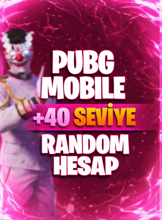 PUBG Mobile 40+ Seviye Random Hesap