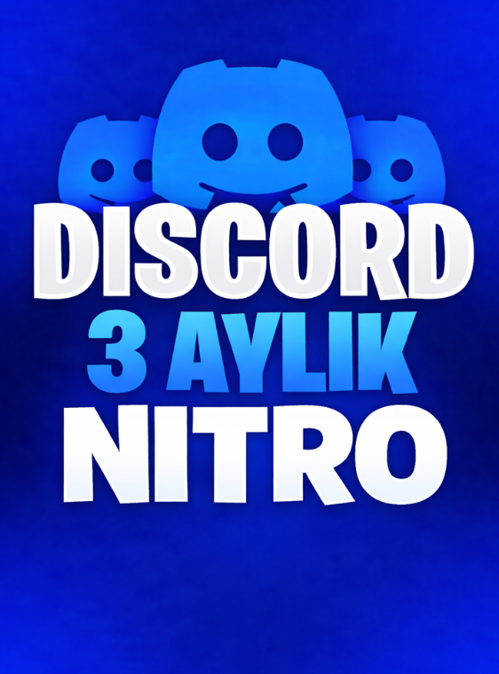 Discord 3 Aylık Nitro Boost