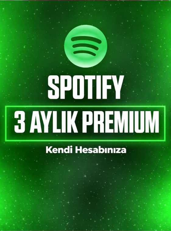 Spotify Premium 3 Aylık Dijital Kod