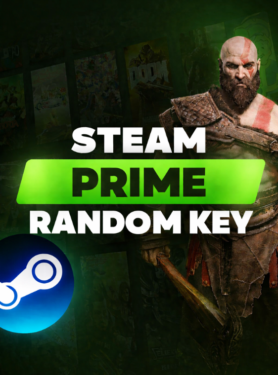 Steam Prime Random Key (100$+)