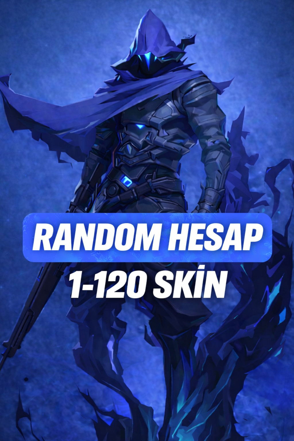 Valorant 1-120 Skin Random Hesap