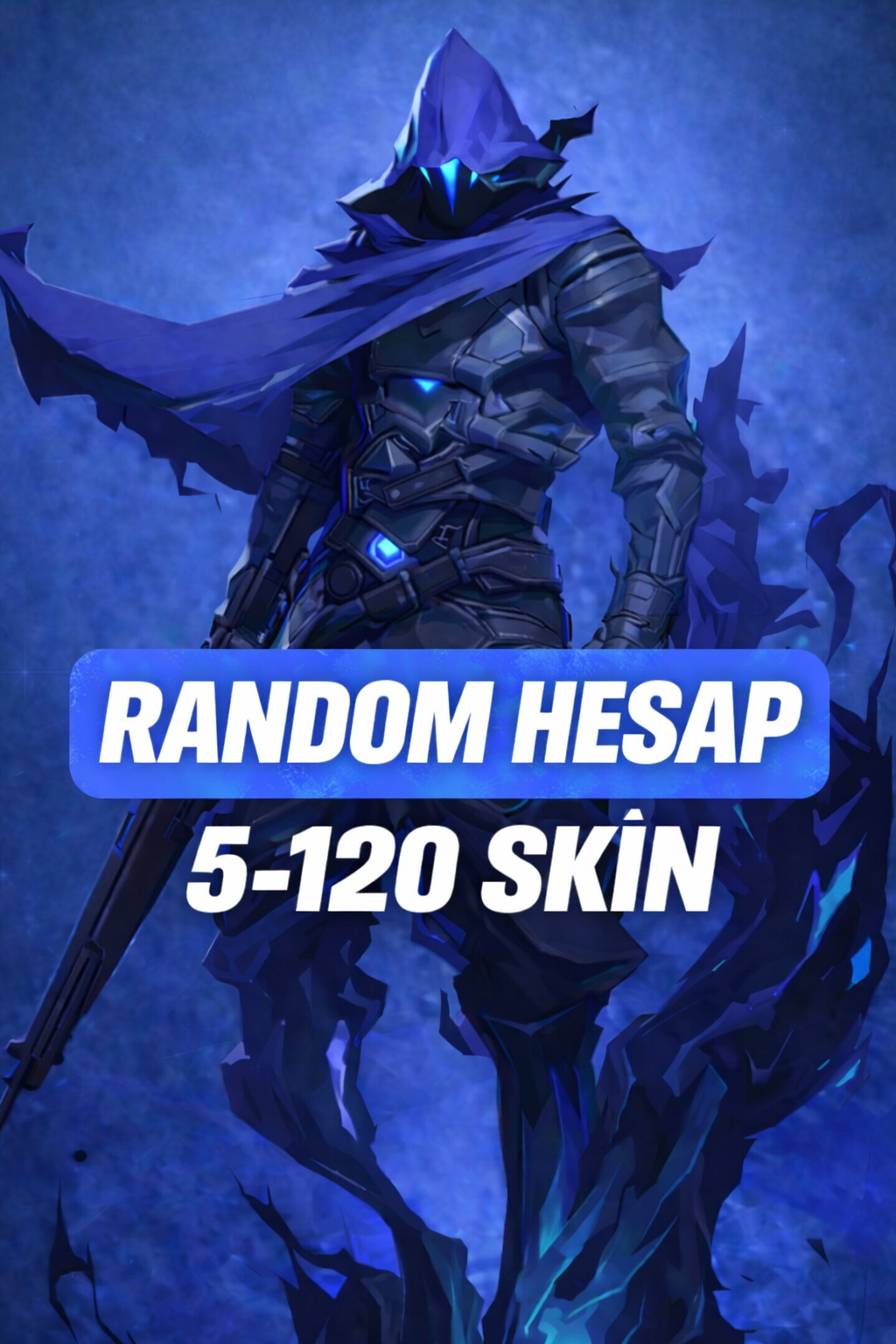 Valorant 5-120 Skin Random Hesap