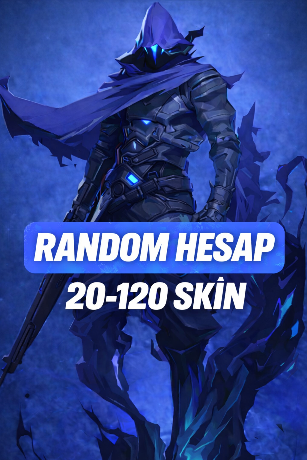 Valorant 20-120 Skin Random Hesap
